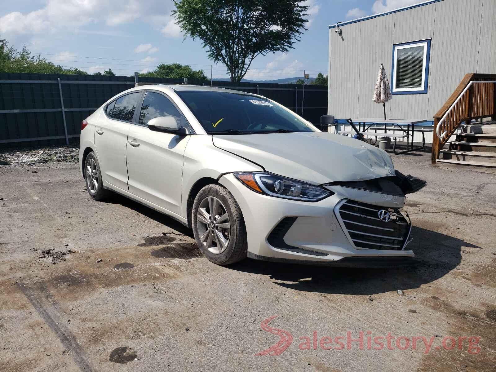 KMHD84LFXJU506393 2018 HYUNDAI ELANTRA