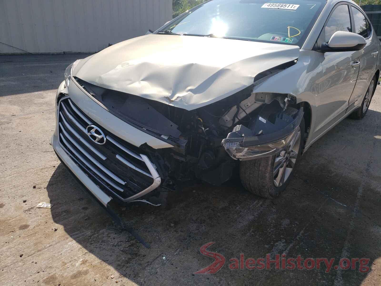 KMHD84LFXJU506393 2018 HYUNDAI ELANTRA