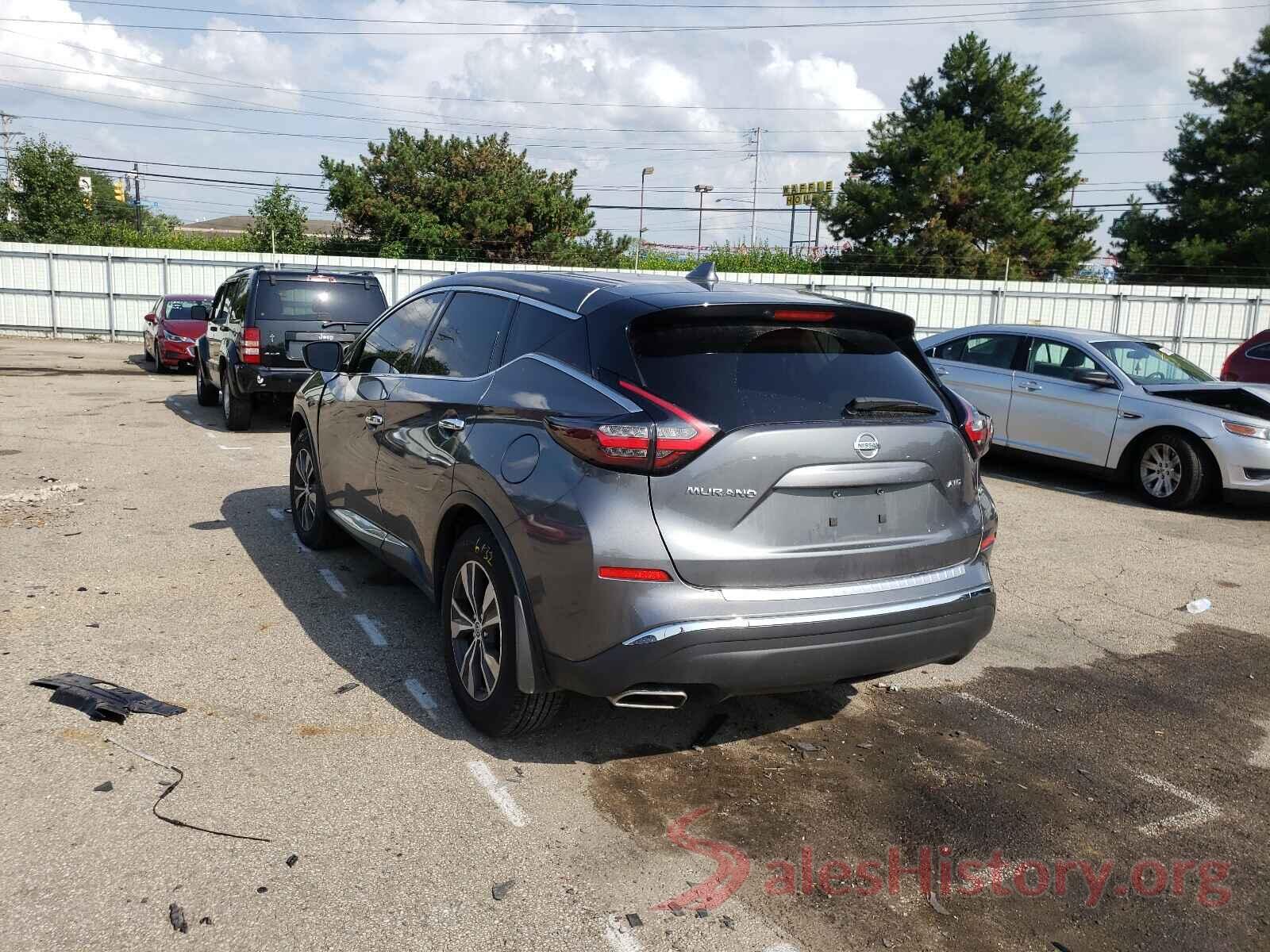 5N1AZ2MS5KN125997 2019 NISSAN MURANO