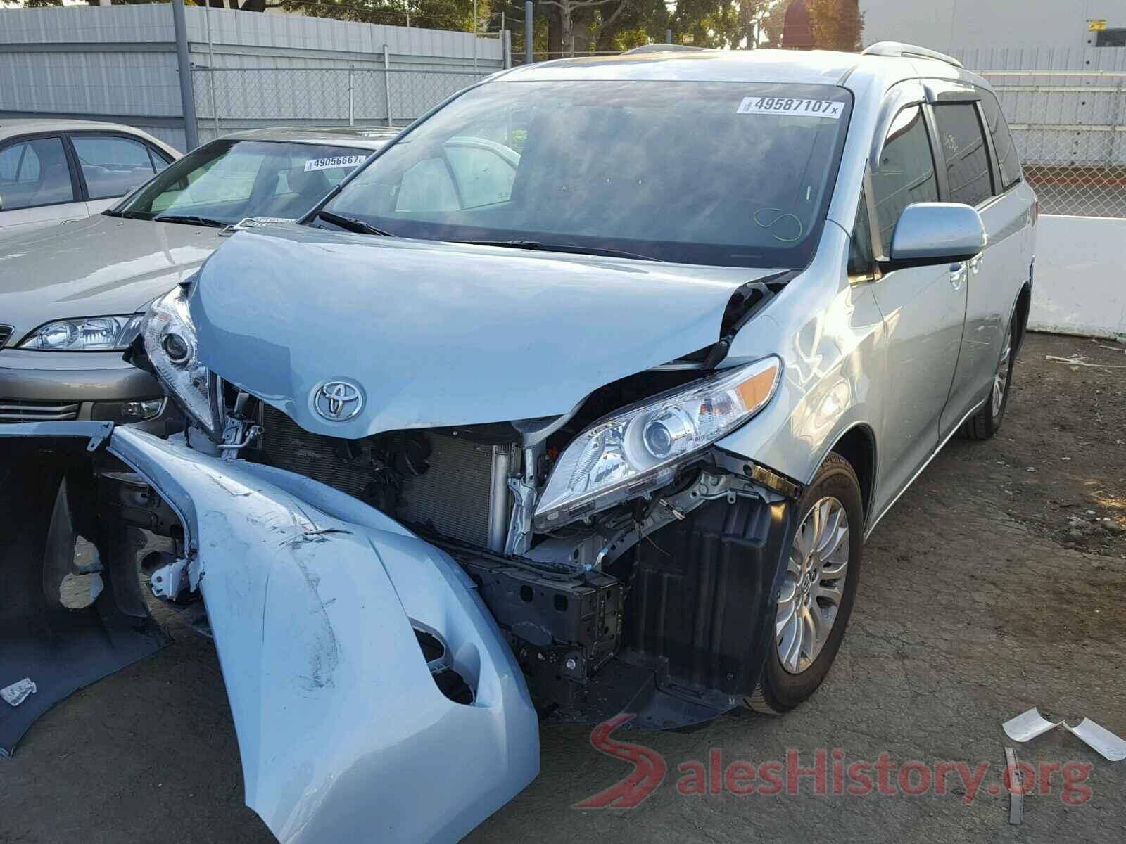 5TDYK3DC3GS729278 2016 TOYOTA SIENNA