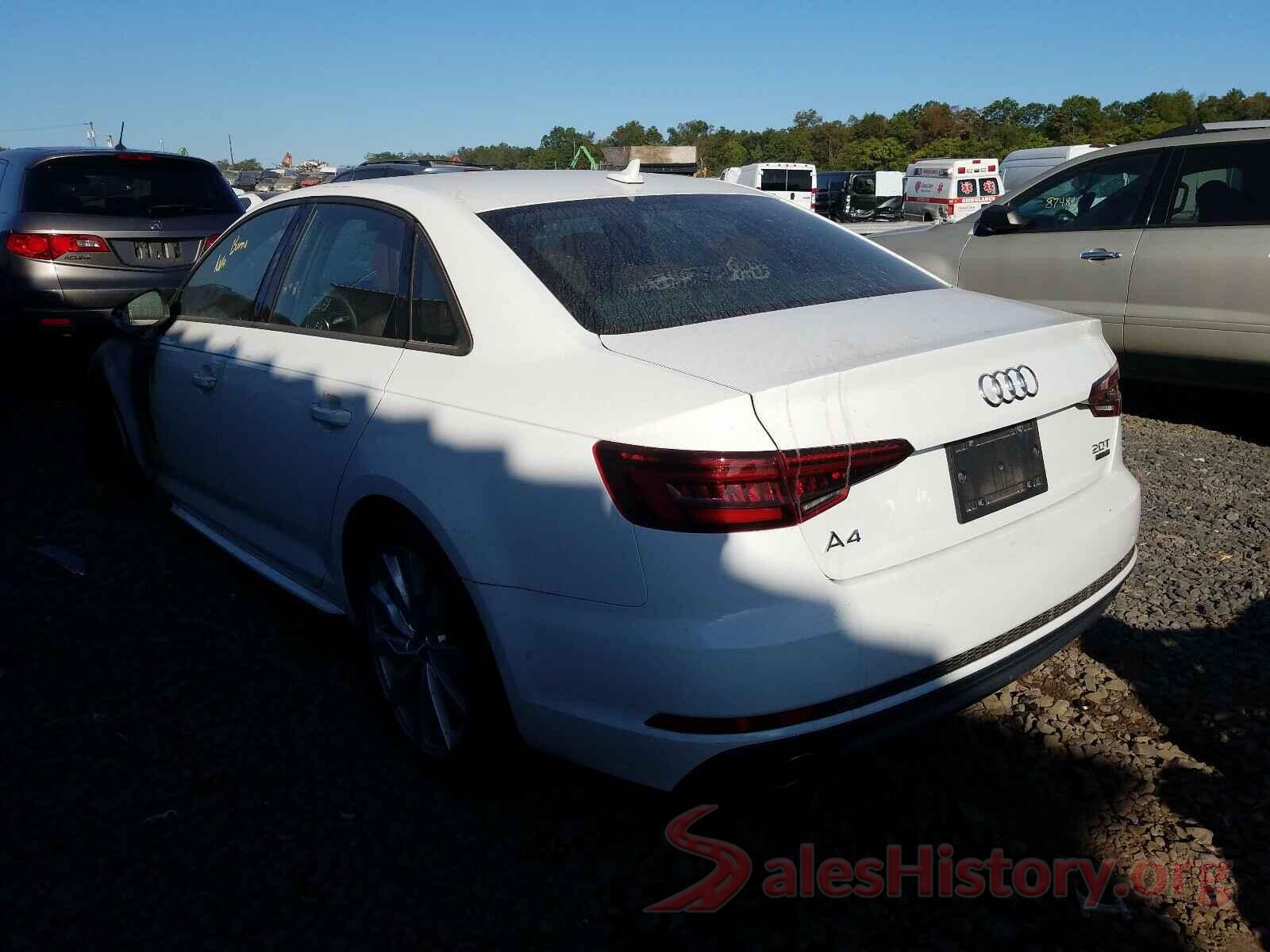 WAUDNAF46JA214857 2018 AUDI A4