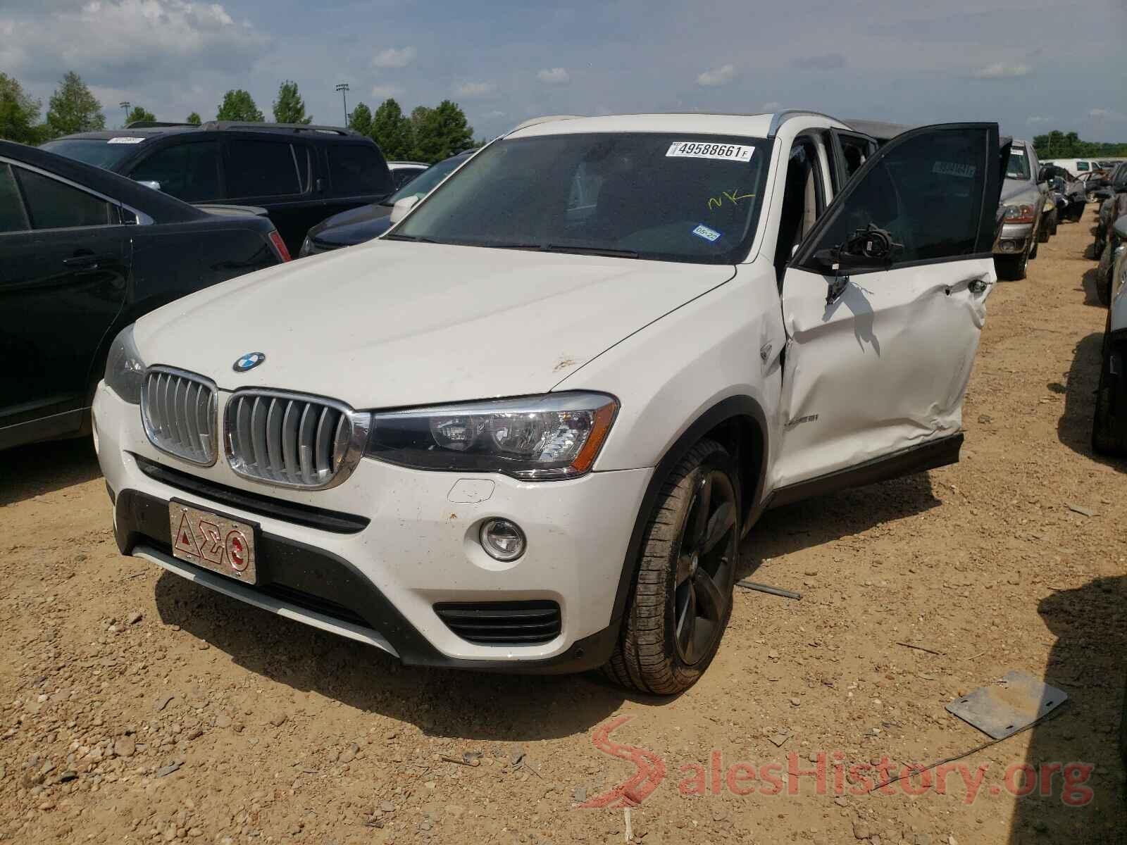 5UXWX9C33H0W67008 2017 BMW X3