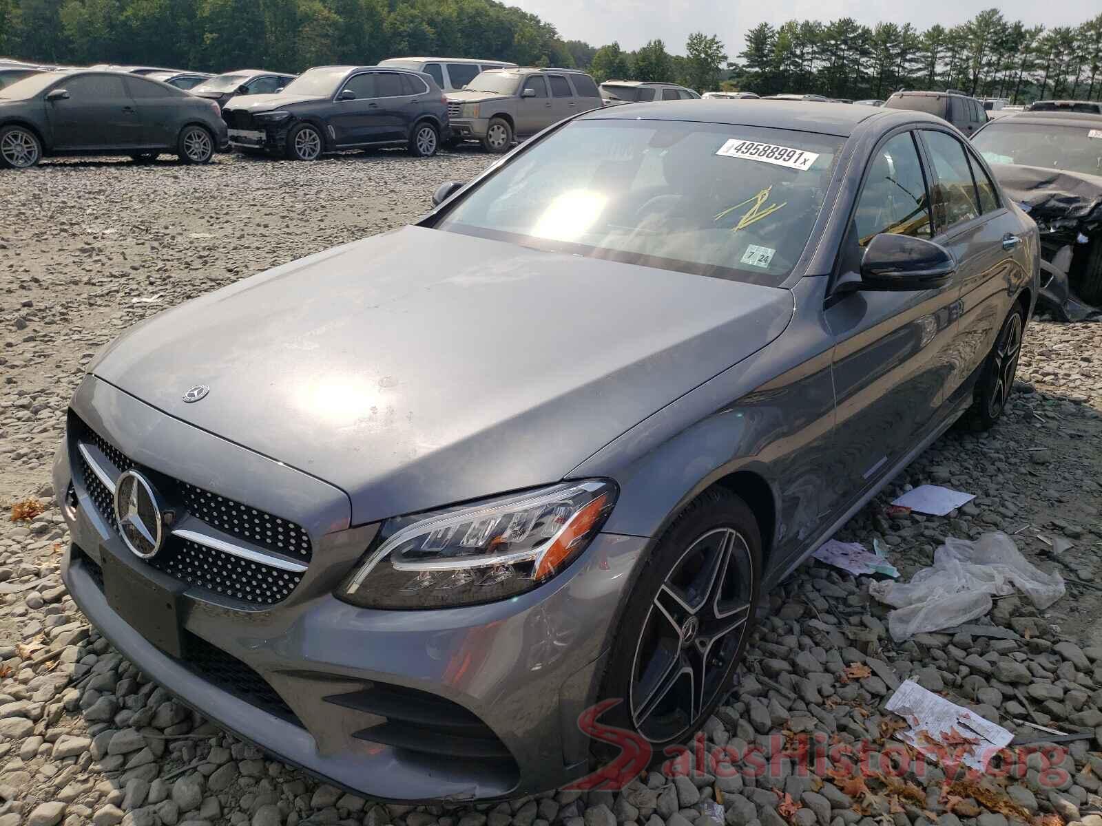 55SWF8EB4KU322659 2019 MERCEDES-BENZ C-CLASS