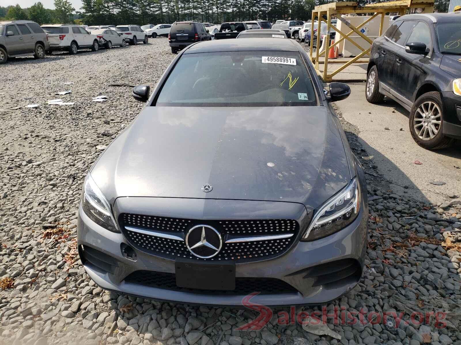 55SWF8EB4KU322659 2019 MERCEDES-BENZ C-CLASS