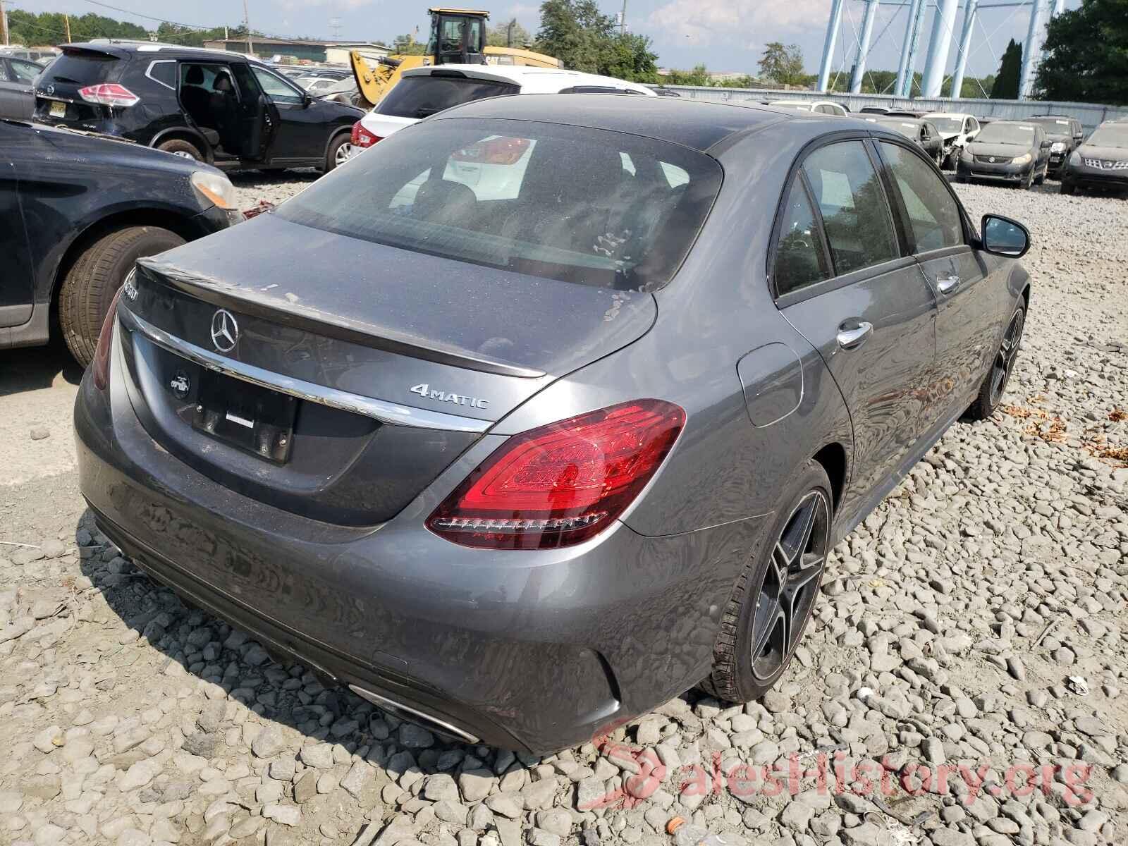 55SWF8EB4KU322659 2019 MERCEDES-BENZ C-CLASS