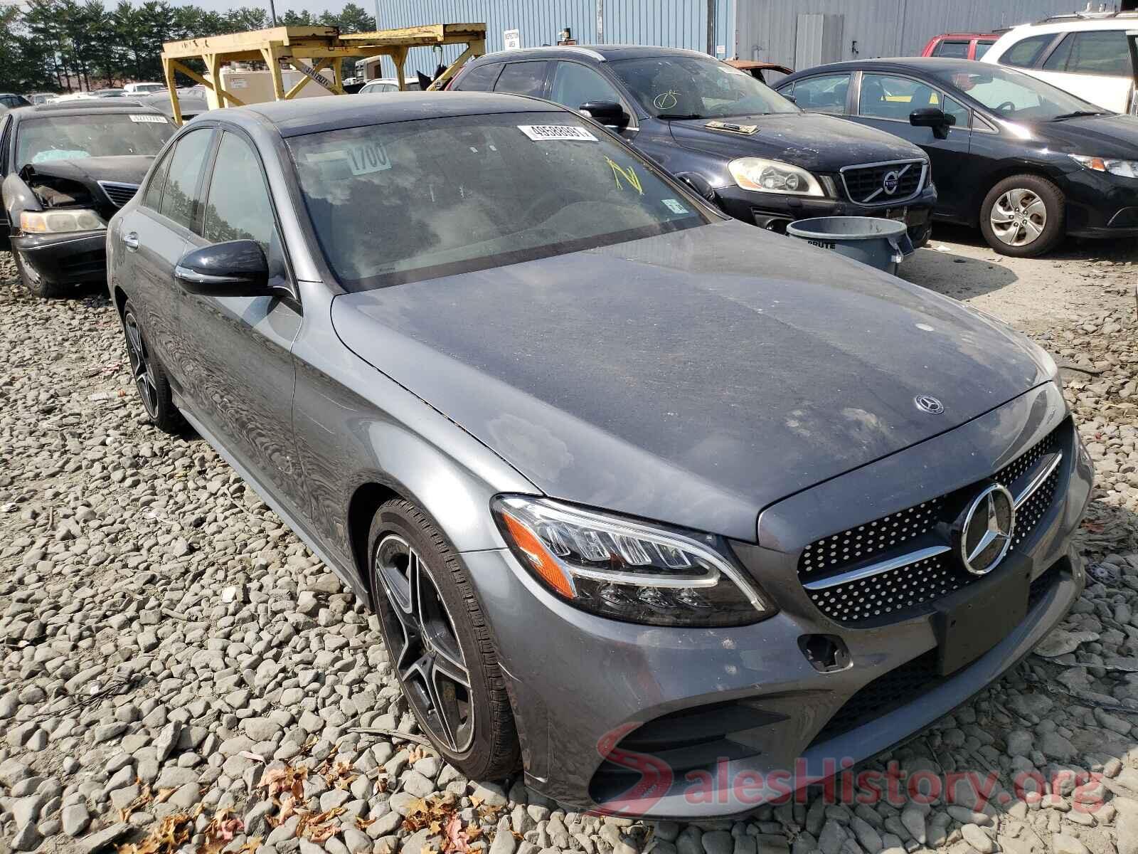 55SWF8EB4KU322659 2019 MERCEDES-BENZ C-CLASS