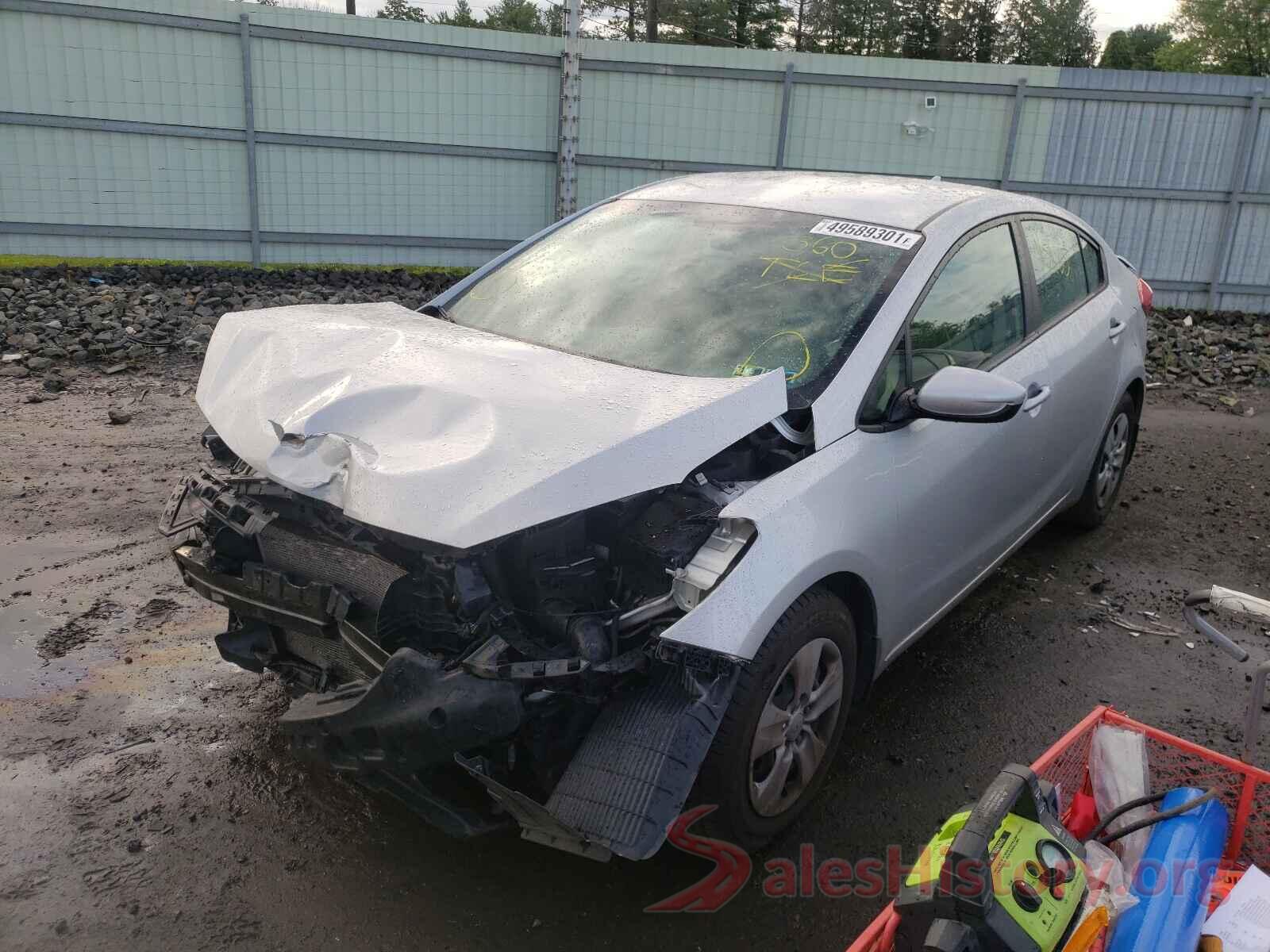 KNAFK4A68G5542844 2016 KIA FORTE