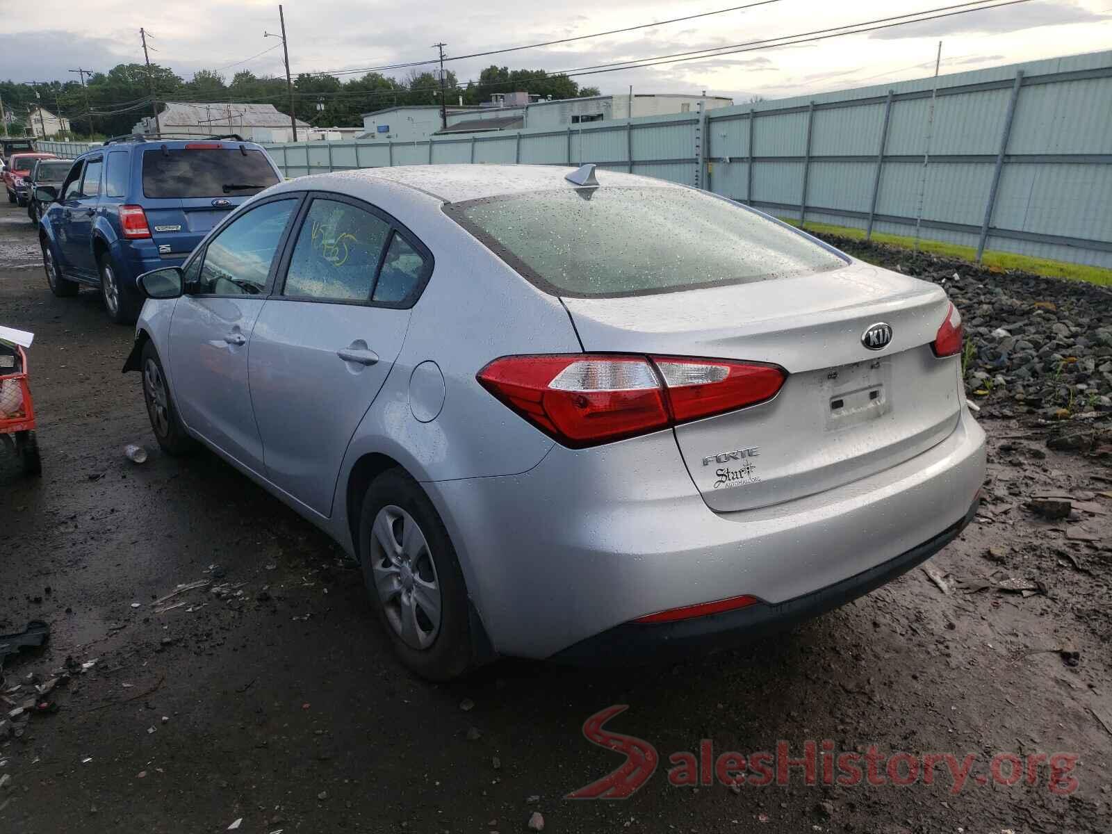 KNAFK4A68G5542844 2016 KIA FORTE