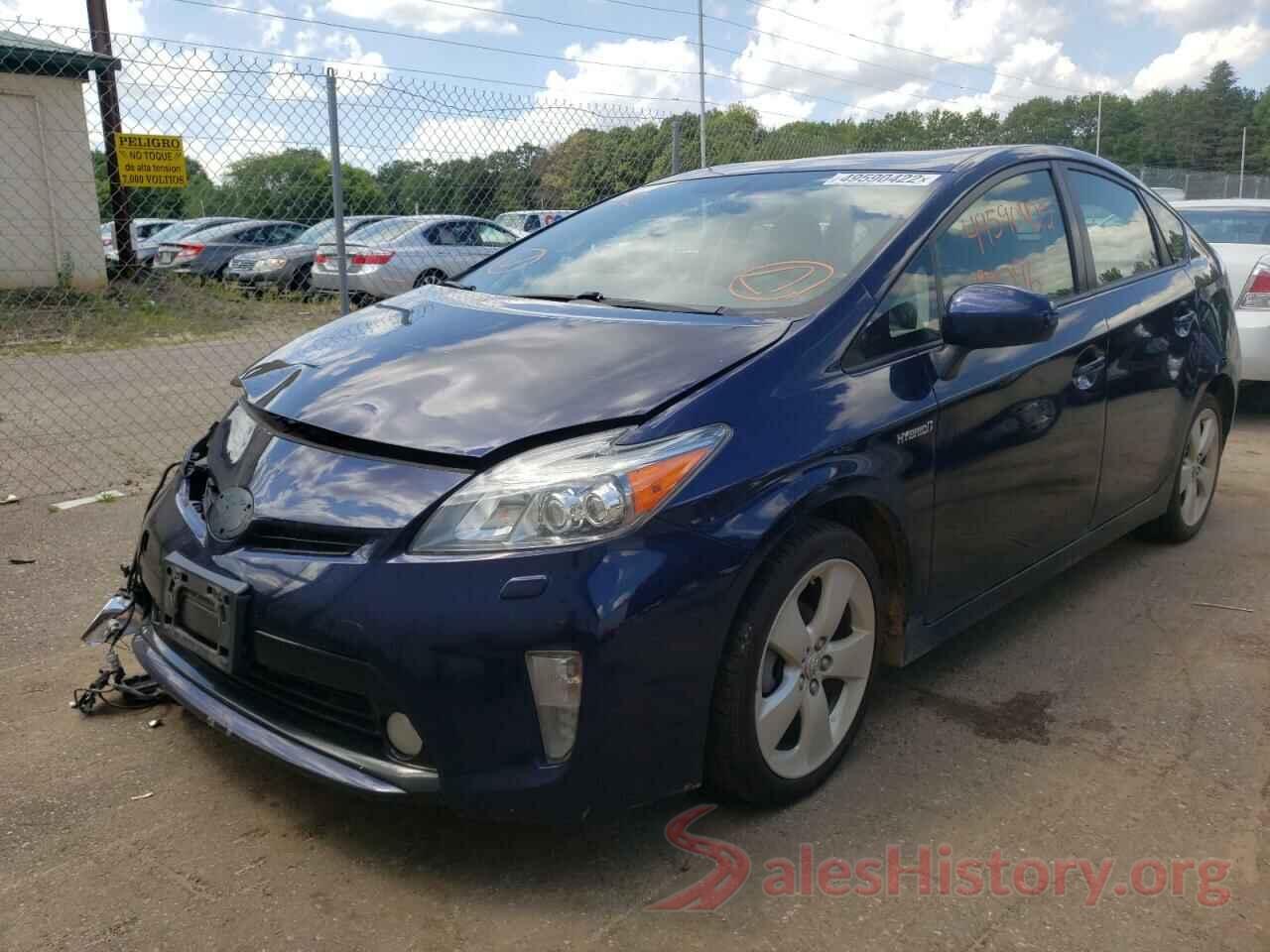 JTDKN3DU8F0405363 2015 TOYOTA PRIUS