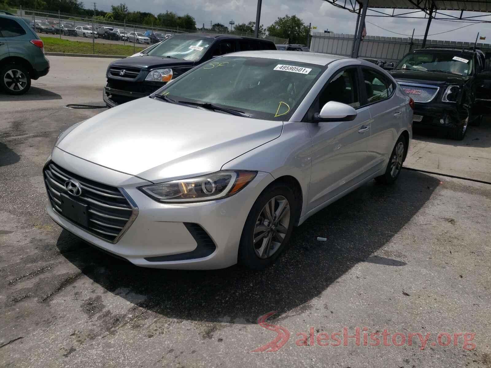 5NPD84LF2JH231858 2018 HYUNDAI ELANTRA