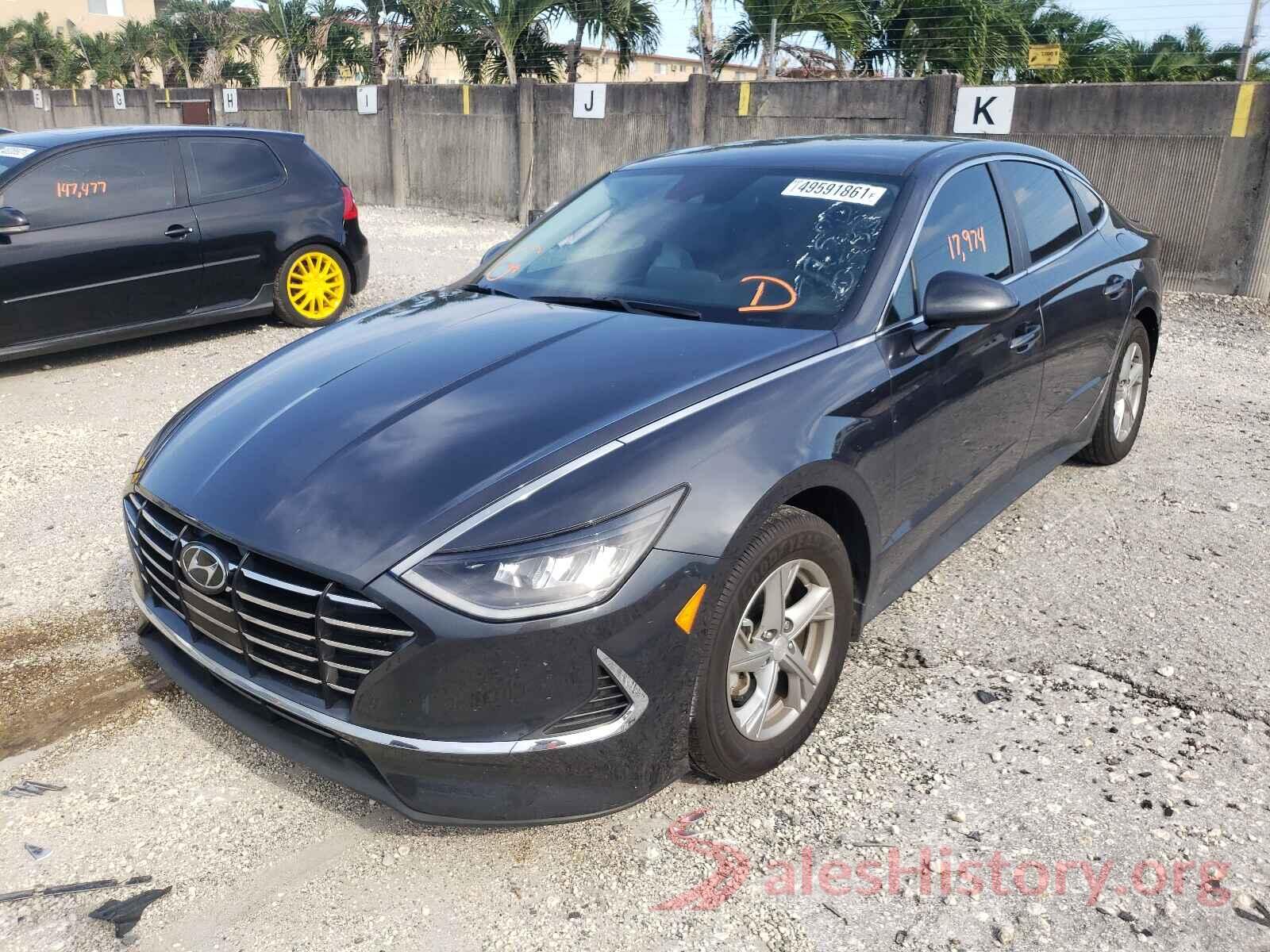 5NPEG4JA0LH050503 2020 HYUNDAI SONATA