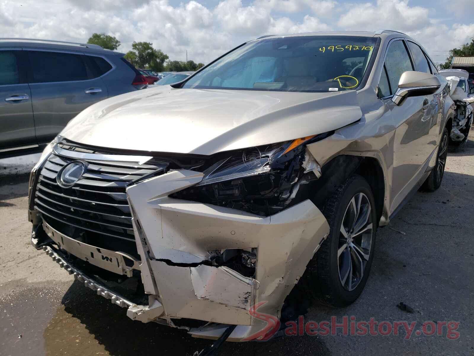 2T2ZZMCA9HC049283 2017 LEXUS RX350