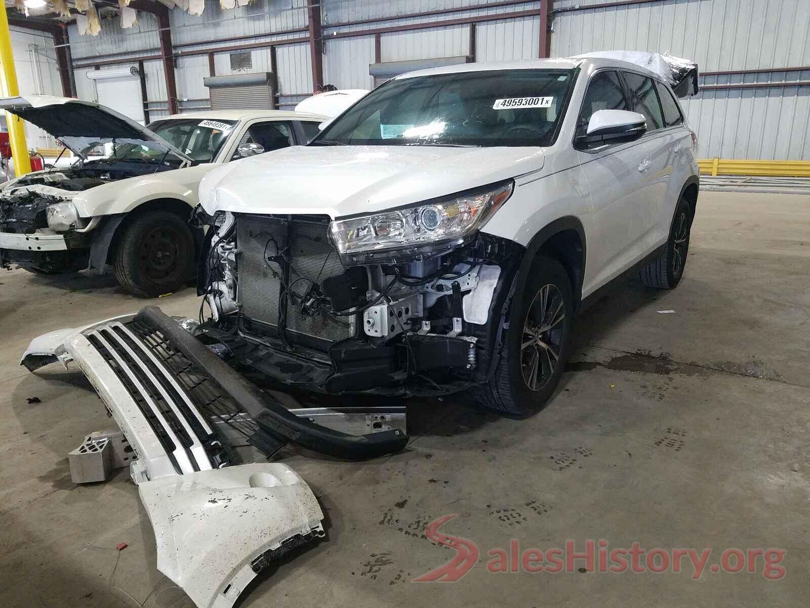 5TDZZRFH3KS295481 2019 TOYOTA HIGHLANDER