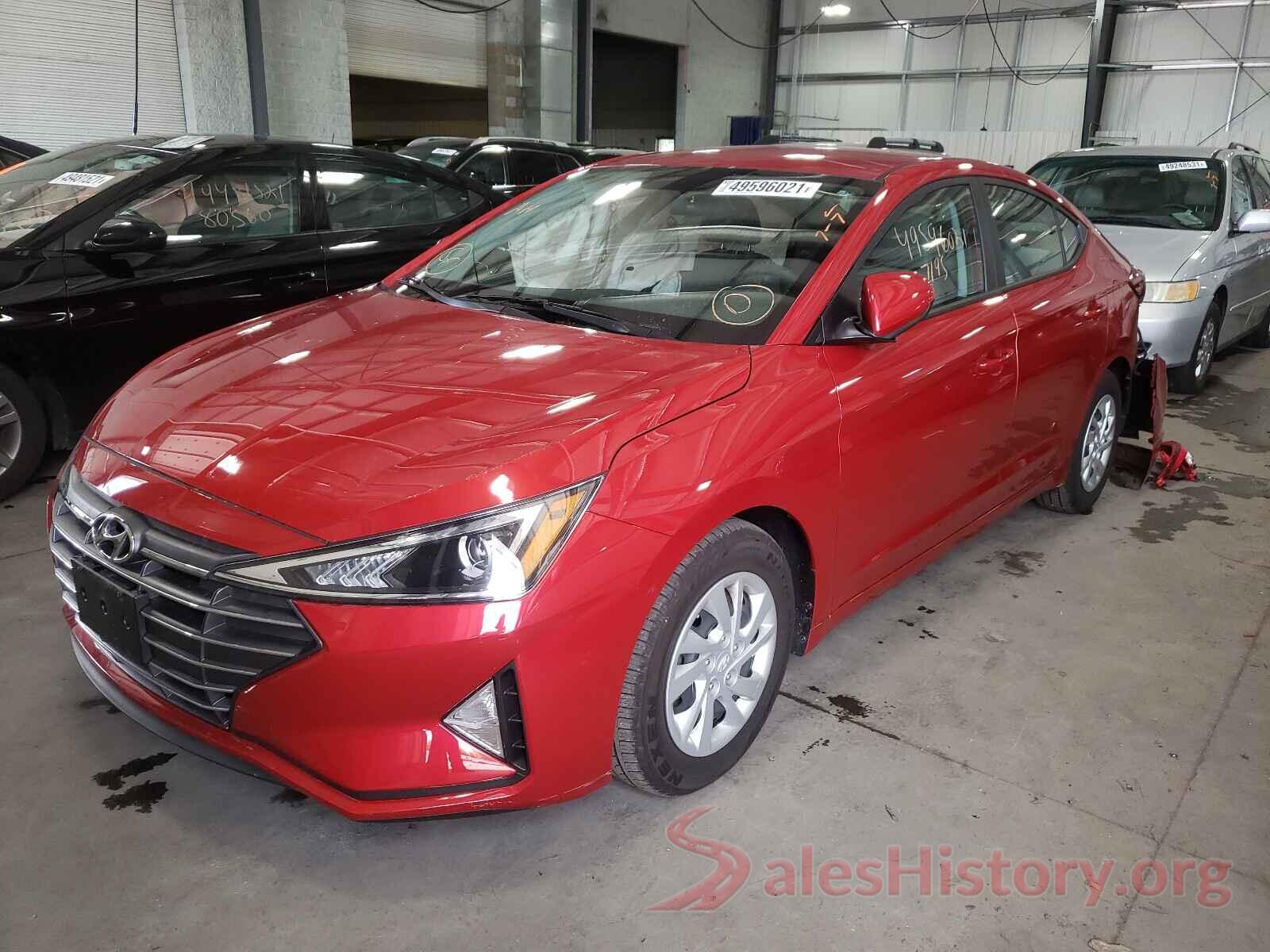 5NPD74LF4KH419043 2019 HYUNDAI ELANTRA