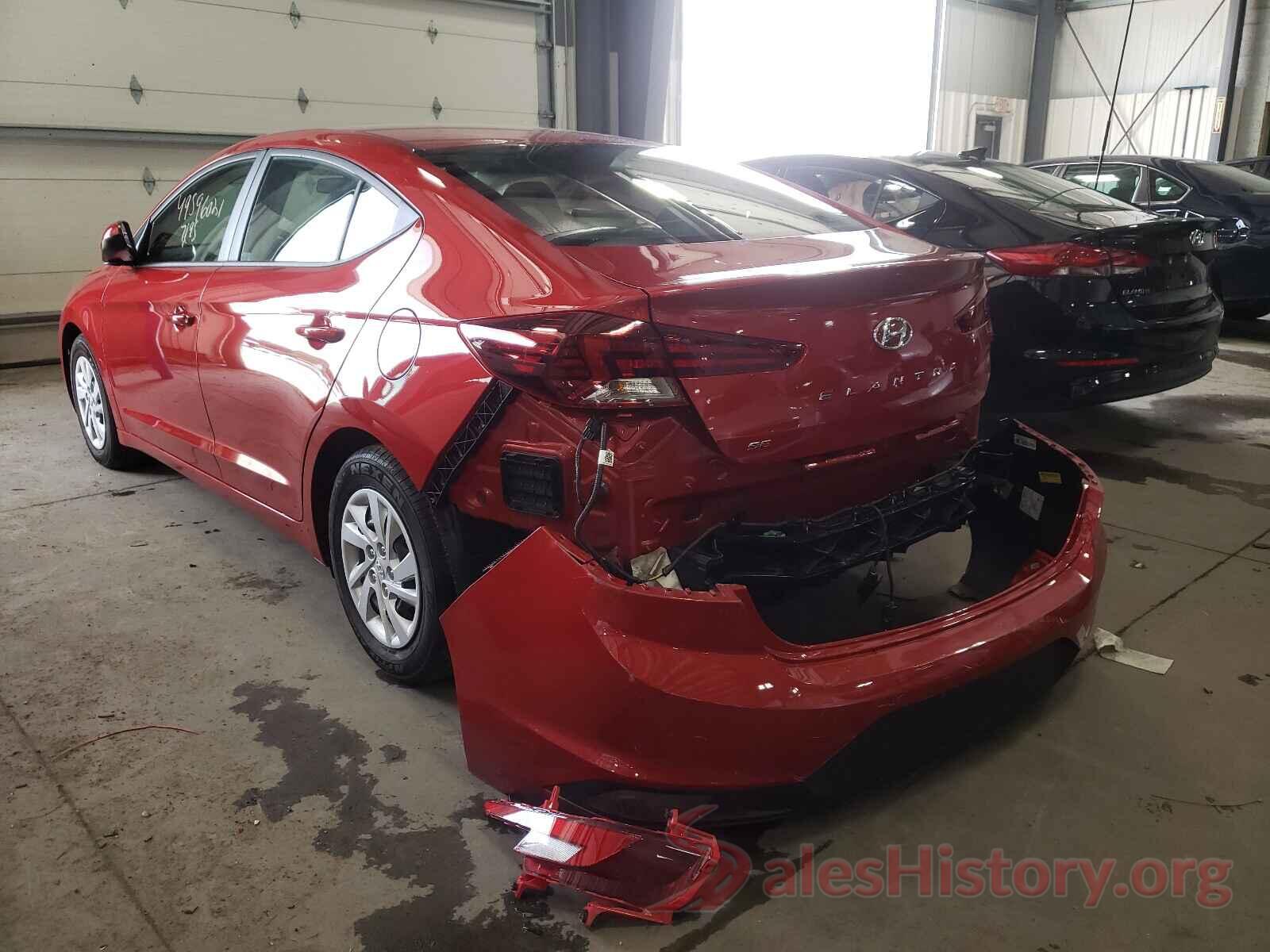 5NPD74LF4KH419043 2019 HYUNDAI ELANTRA