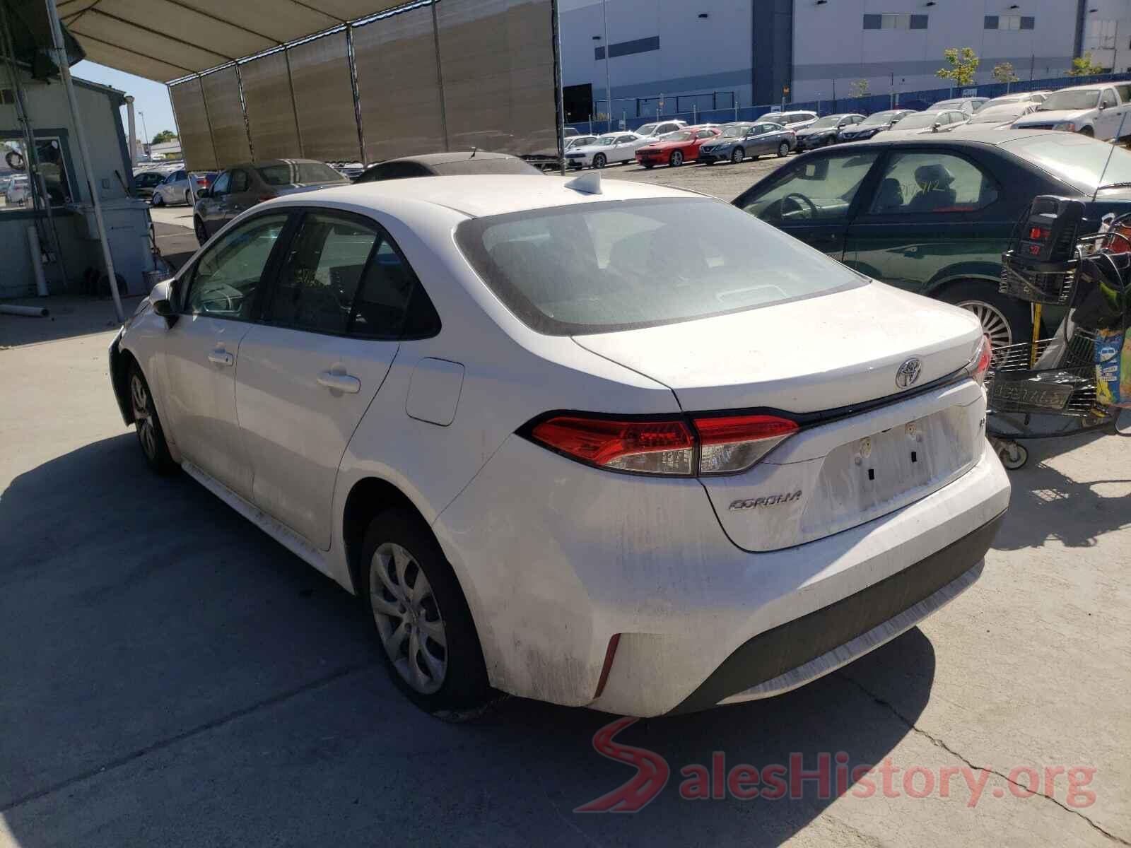 5YFEPRAE4LP068375 2020 TOYOTA COROLLA