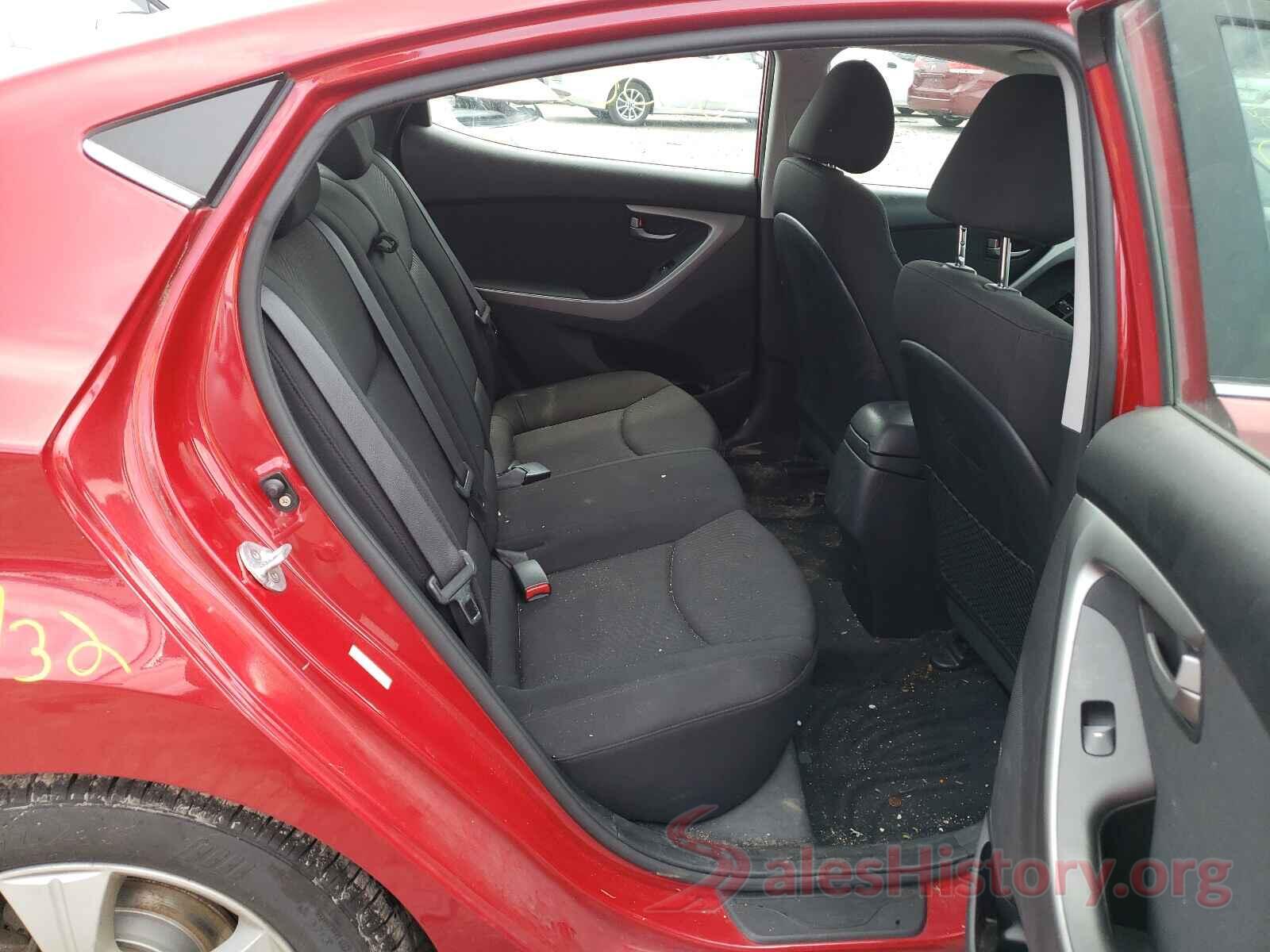 KMHDH4AE6GU534873 2016 HYUNDAI ELANTRA