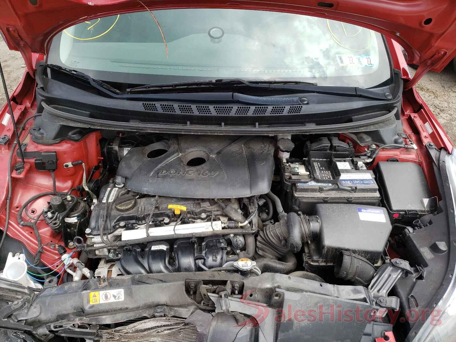 KMHDH4AE6GU534873 2016 HYUNDAI ELANTRA