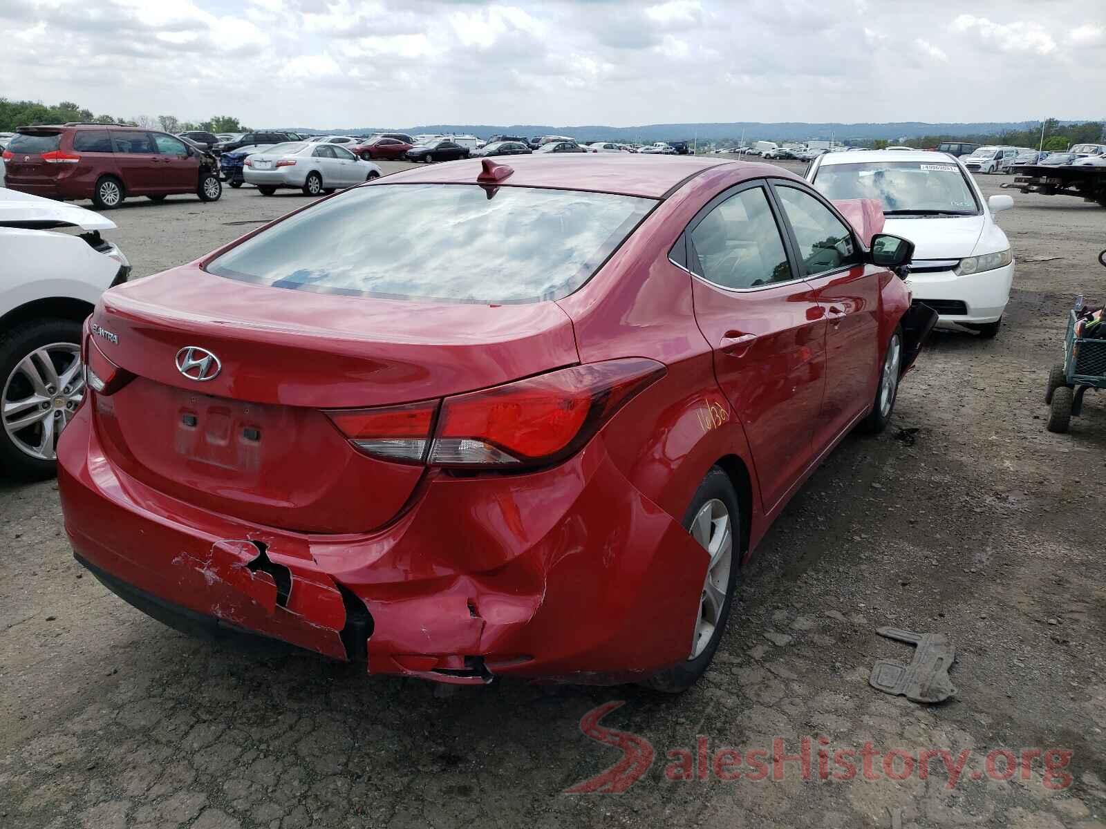 KMHDH4AE6GU534873 2016 HYUNDAI ELANTRA