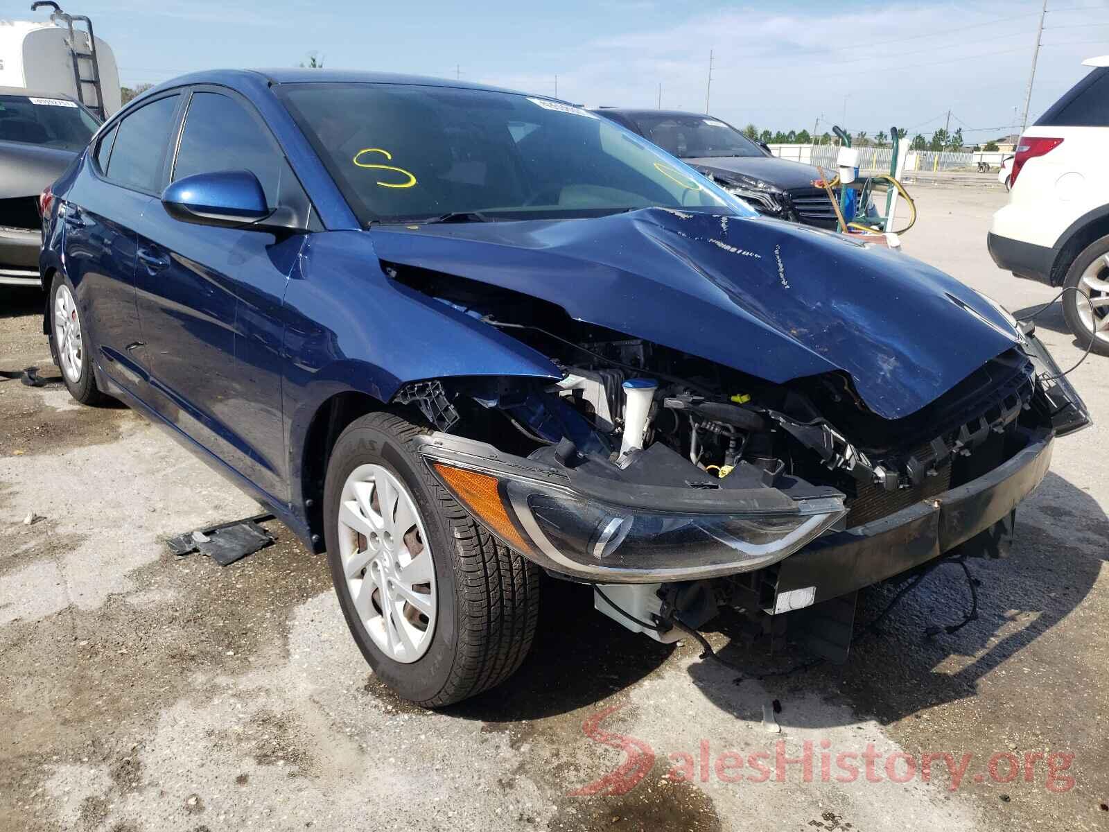 5NPD74LF3HH149389 2017 HYUNDAI ELANTRA