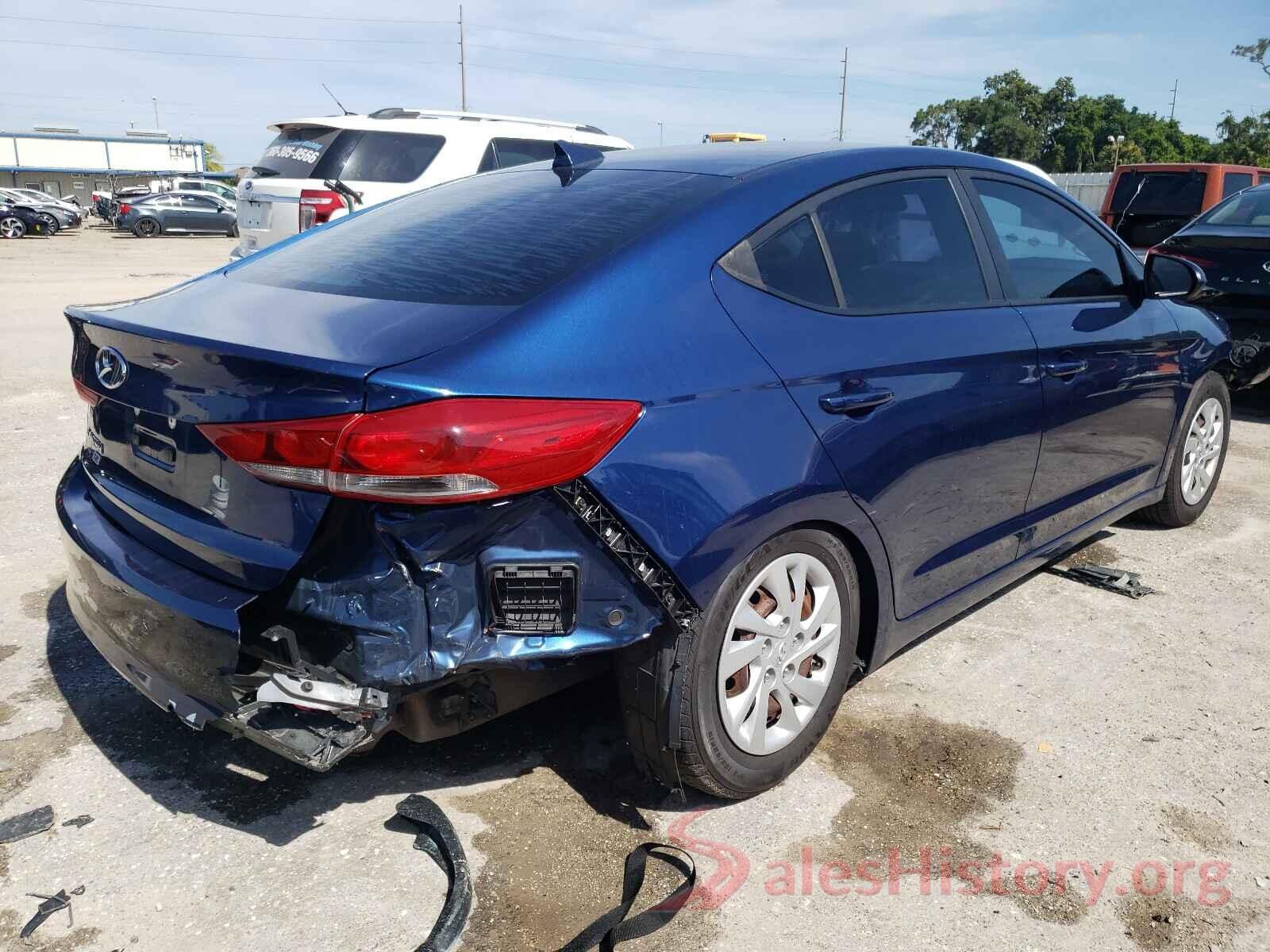 5NPD74LF3HH149389 2017 HYUNDAI ELANTRA