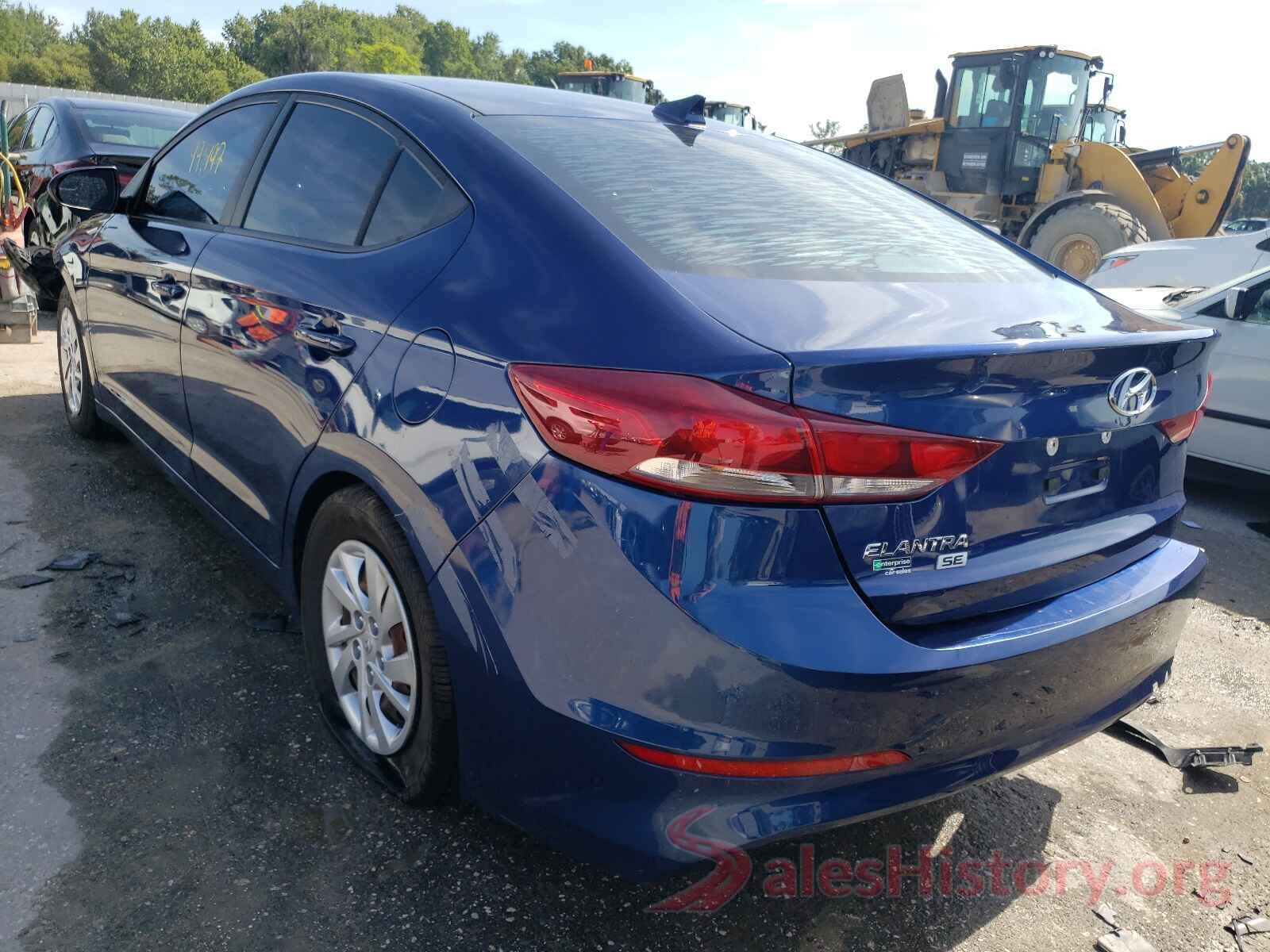 5NPD74LF3HH149389 2017 HYUNDAI ELANTRA