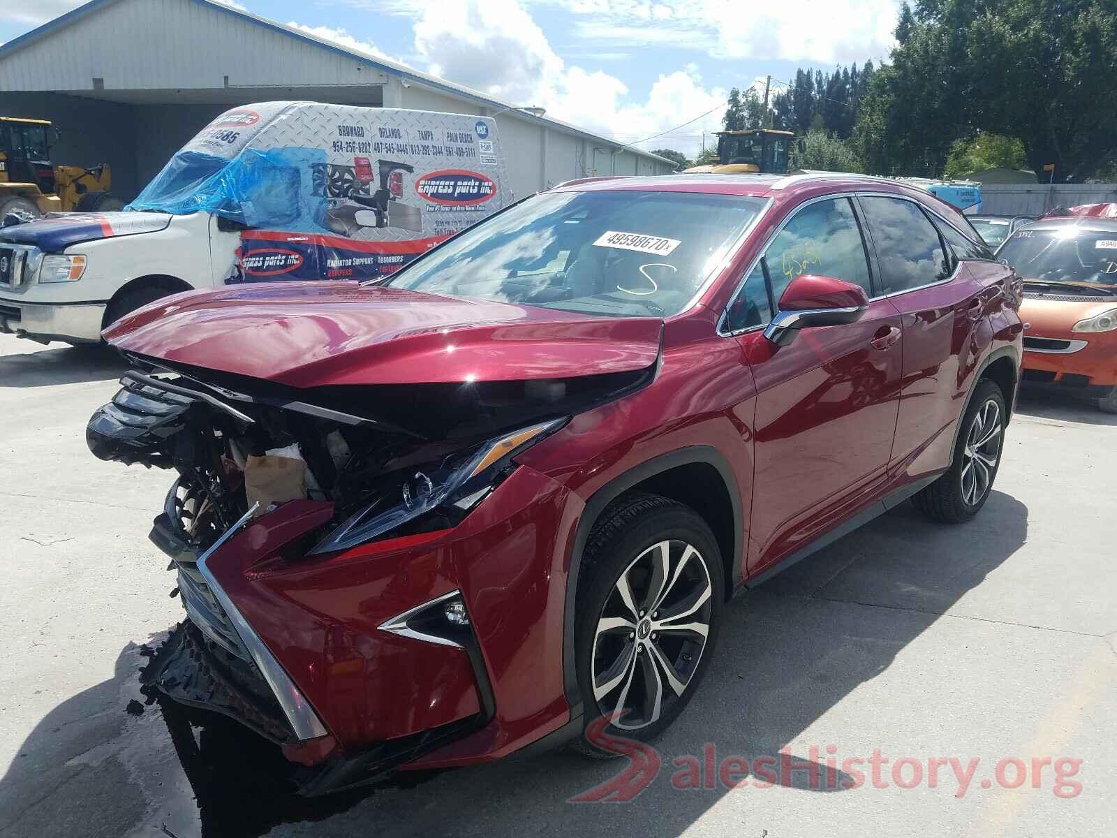 2T2ZZMCA4JC104101 2018 LEXUS RX350