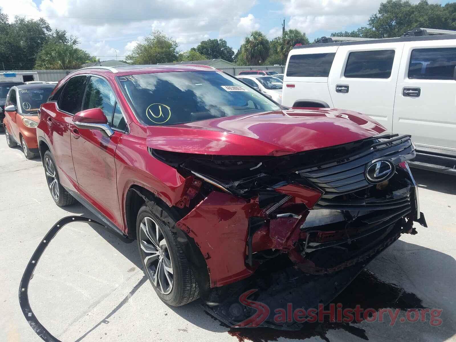 2T2ZZMCA4JC104101 2018 LEXUS RX350