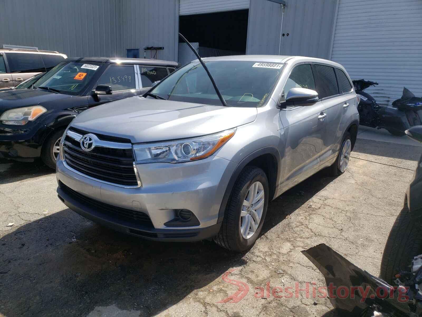 5TDZKRFH0GS139510 2016 TOYOTA HIGHLANDER