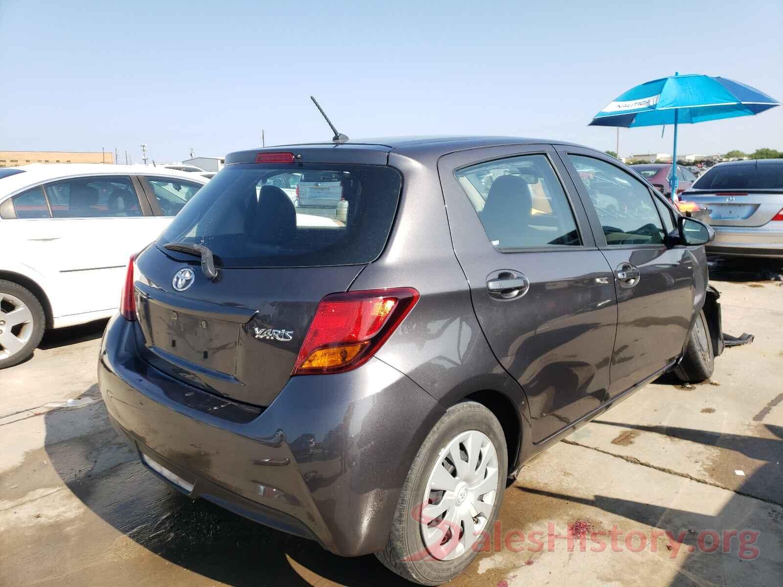 VNKKTUD3XHA082182 2017 TOYOTA YARIS