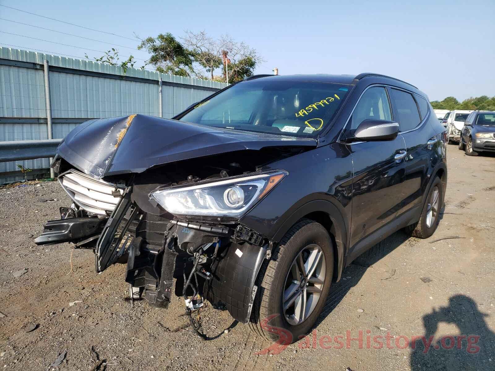 5XYZUDLB4JG506278 2018 HYUNDAI SANTA FE