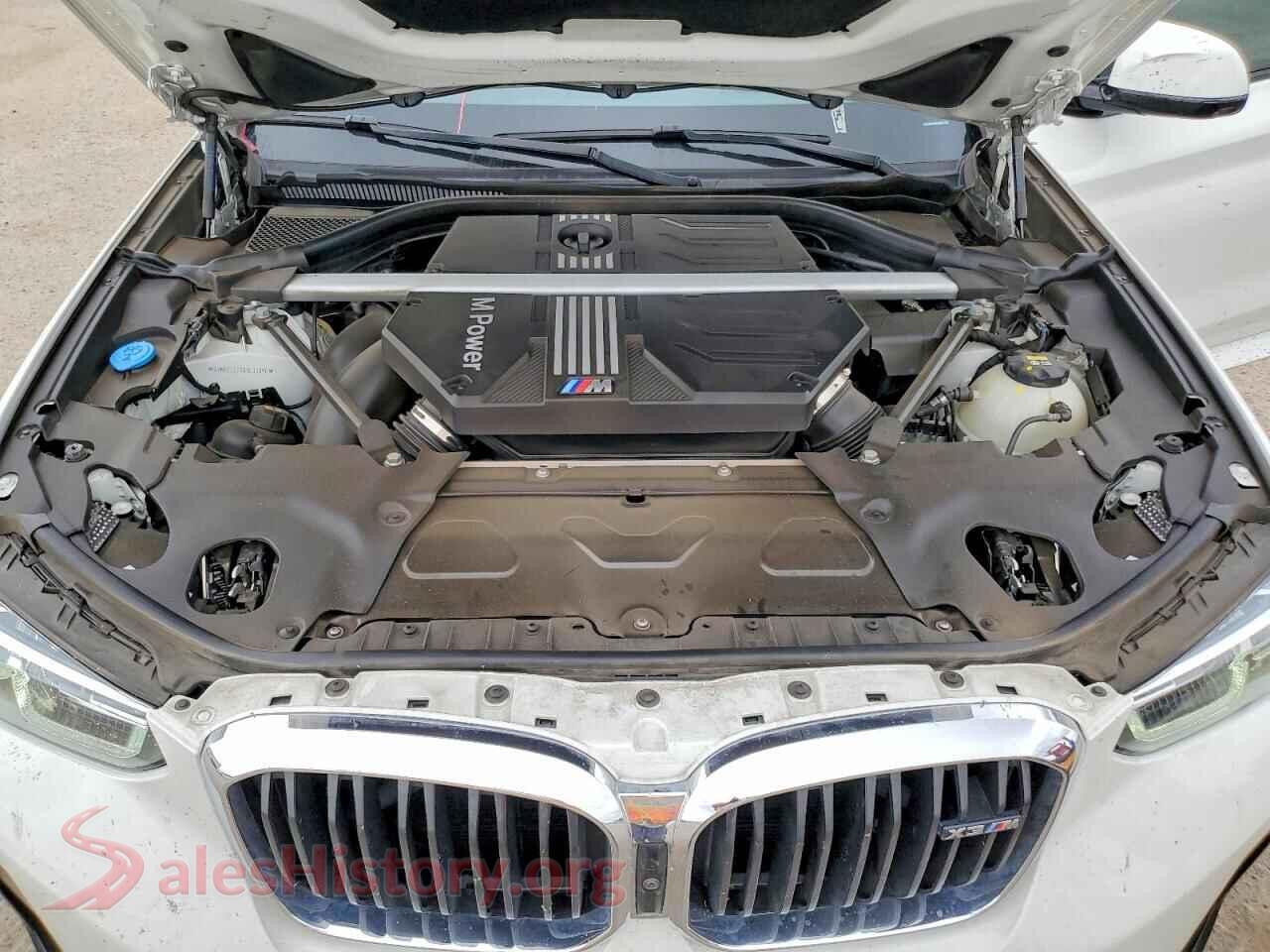 2022 BMW X3 VIN 5YM13EC06N9L04996, VIN plate