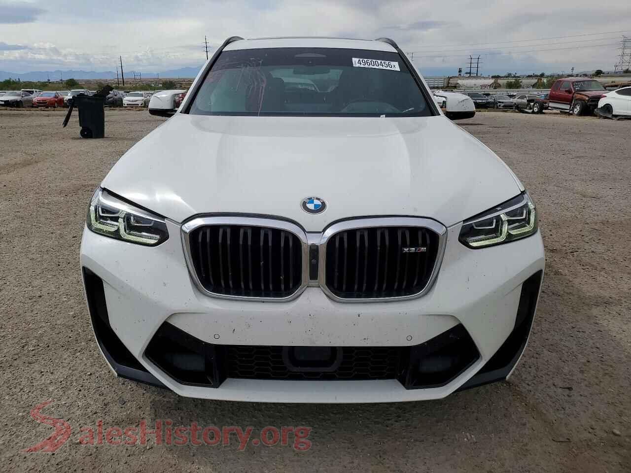 2022 BMW X3 VIN 5YM13EC06N9L04996, rear view