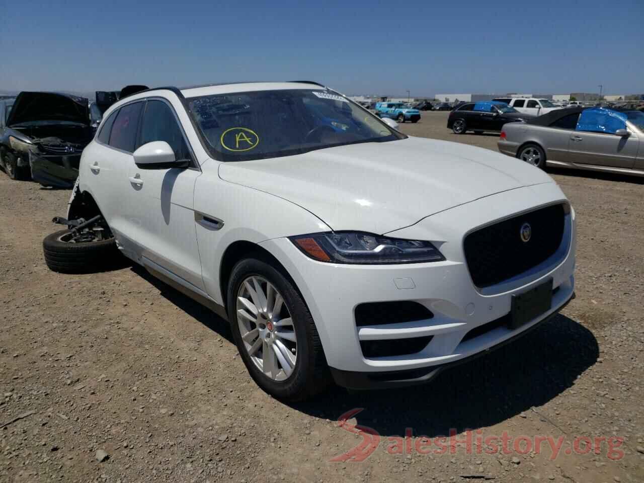 SADCK2FX3JA323711 2018 JAGUAR F-PACE