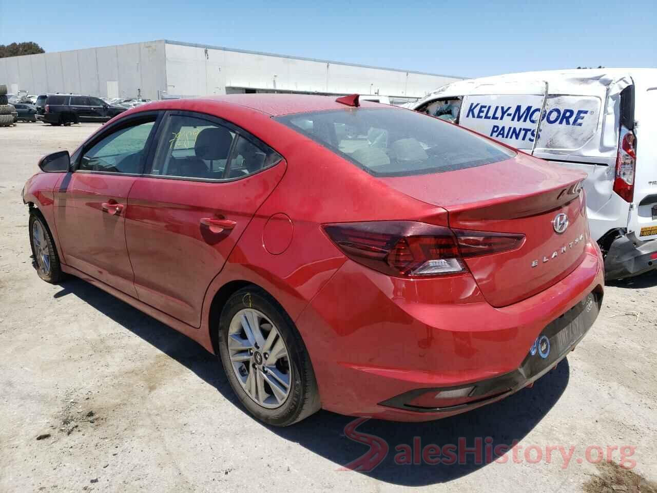 5NPD84LF4LH520579 2020 HYUNDAI ELANTRA