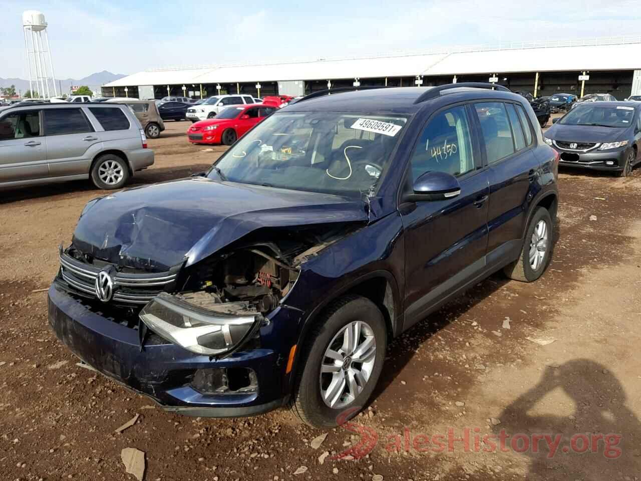 WVGAV7AX9GW585903 2016 VOLKSWAGEN TIGUAN