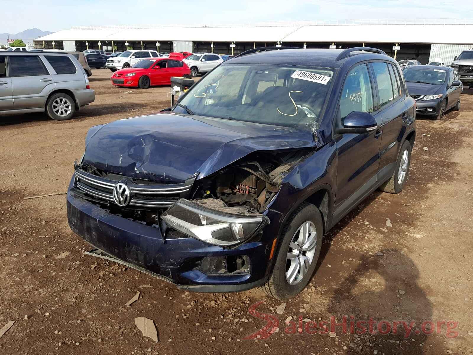 WVGAV7AX9GW585903 2016 VOLKSWAGEN TIGUAN