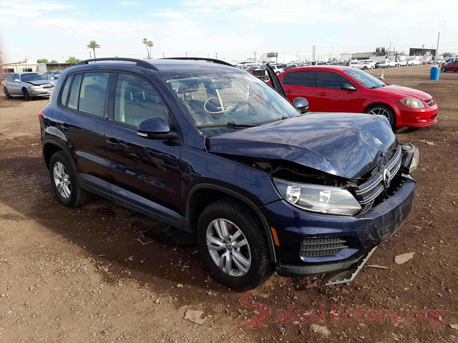 WVGAV7AX9GW585903 2016 VOLKSWAGEN TIGUAN