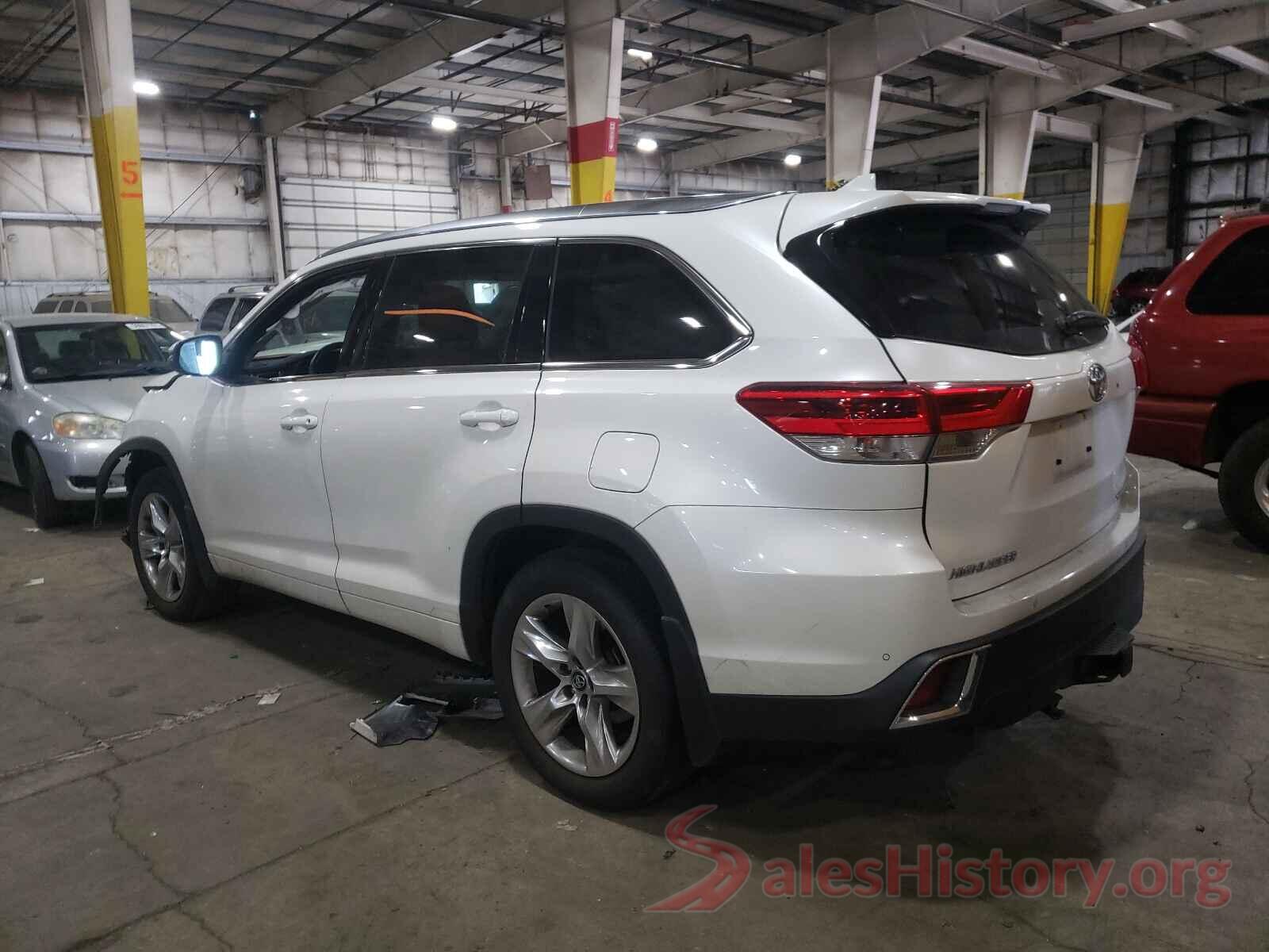 5TDDZRFH1KS989354 2019 TOYOTA HIGHLANDER