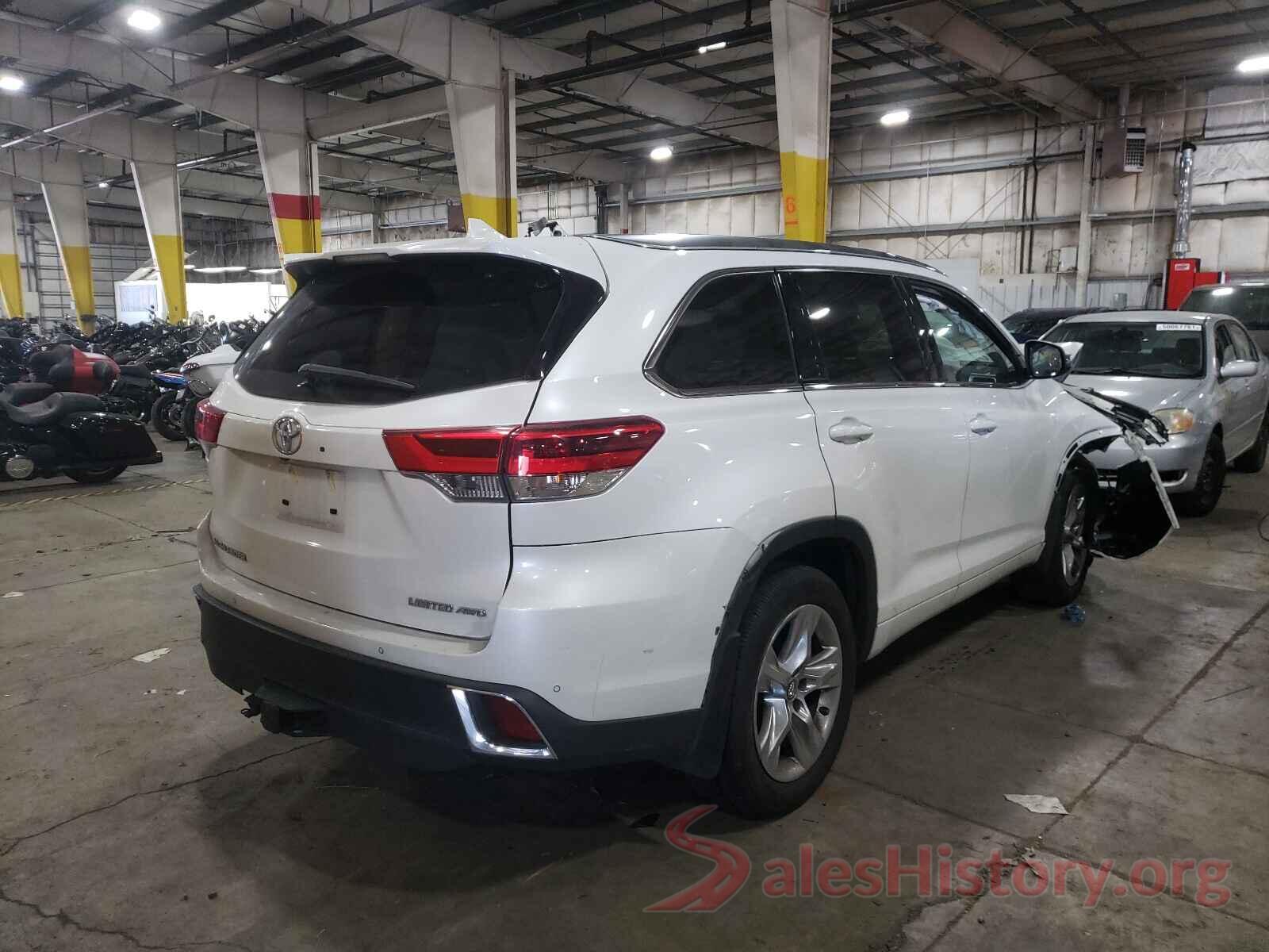 5TDDZRFH1KS989354 2019 TOYOTA HIGHLANDER