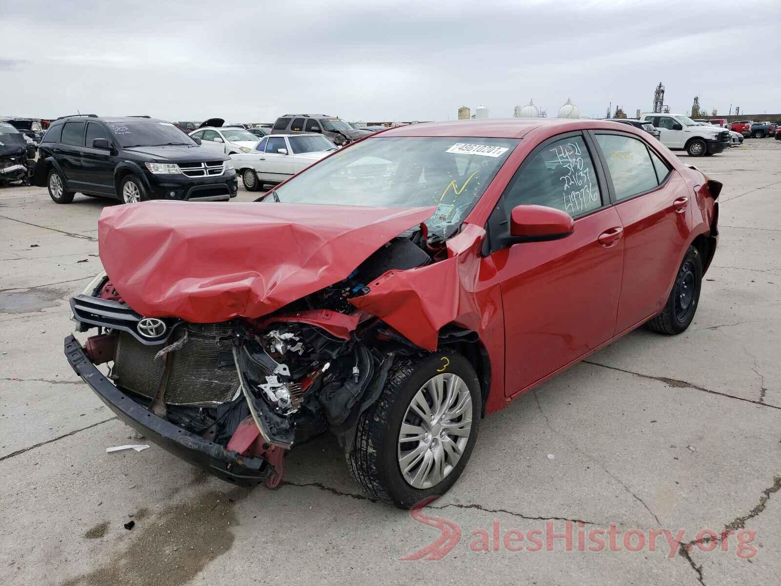 5YFBURHE6GP493796 2016 TOYOTA COROLLA