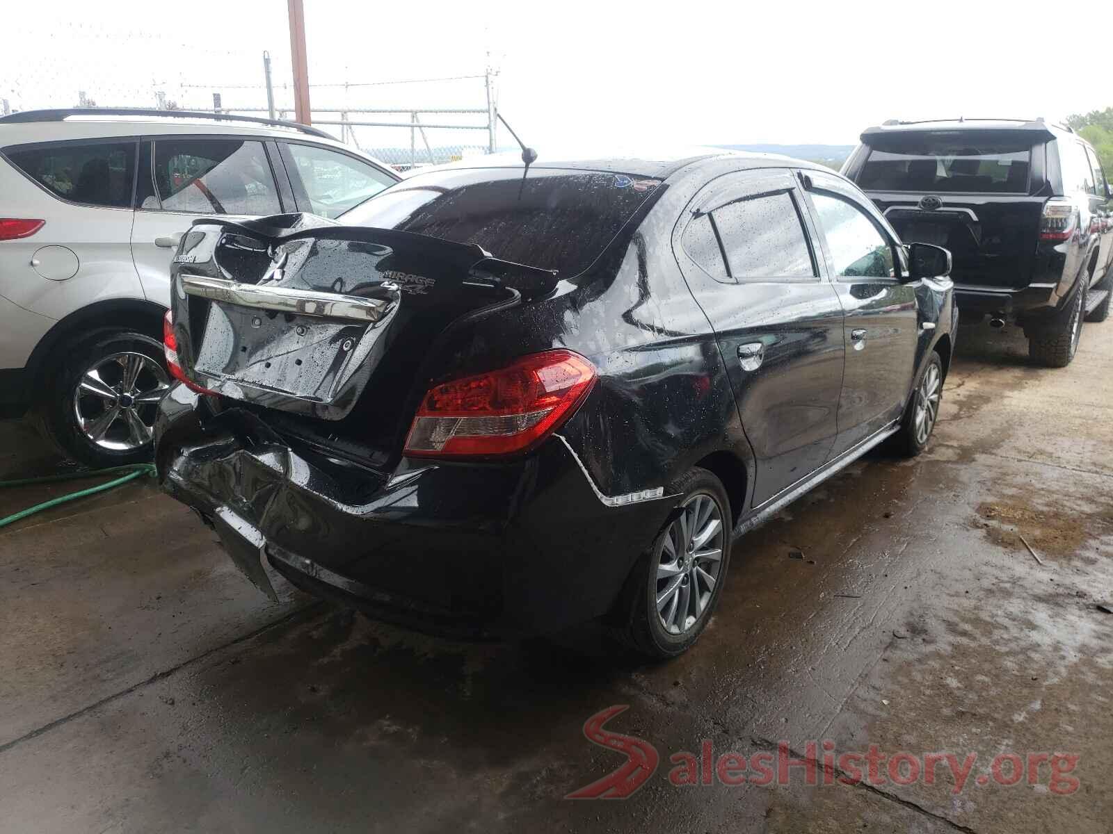 ML32F3FJ7KHF15726 2019 MITSUBISHI MIRAGE