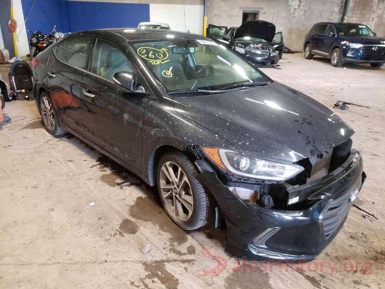 5NPD84LF0HH006719 2017 HYUNDAI ELANTRA