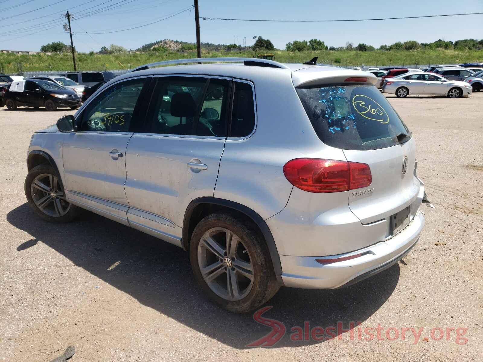 WVGUV7AX3HK025025 2017 VOLKSWAGEN TIGUAN