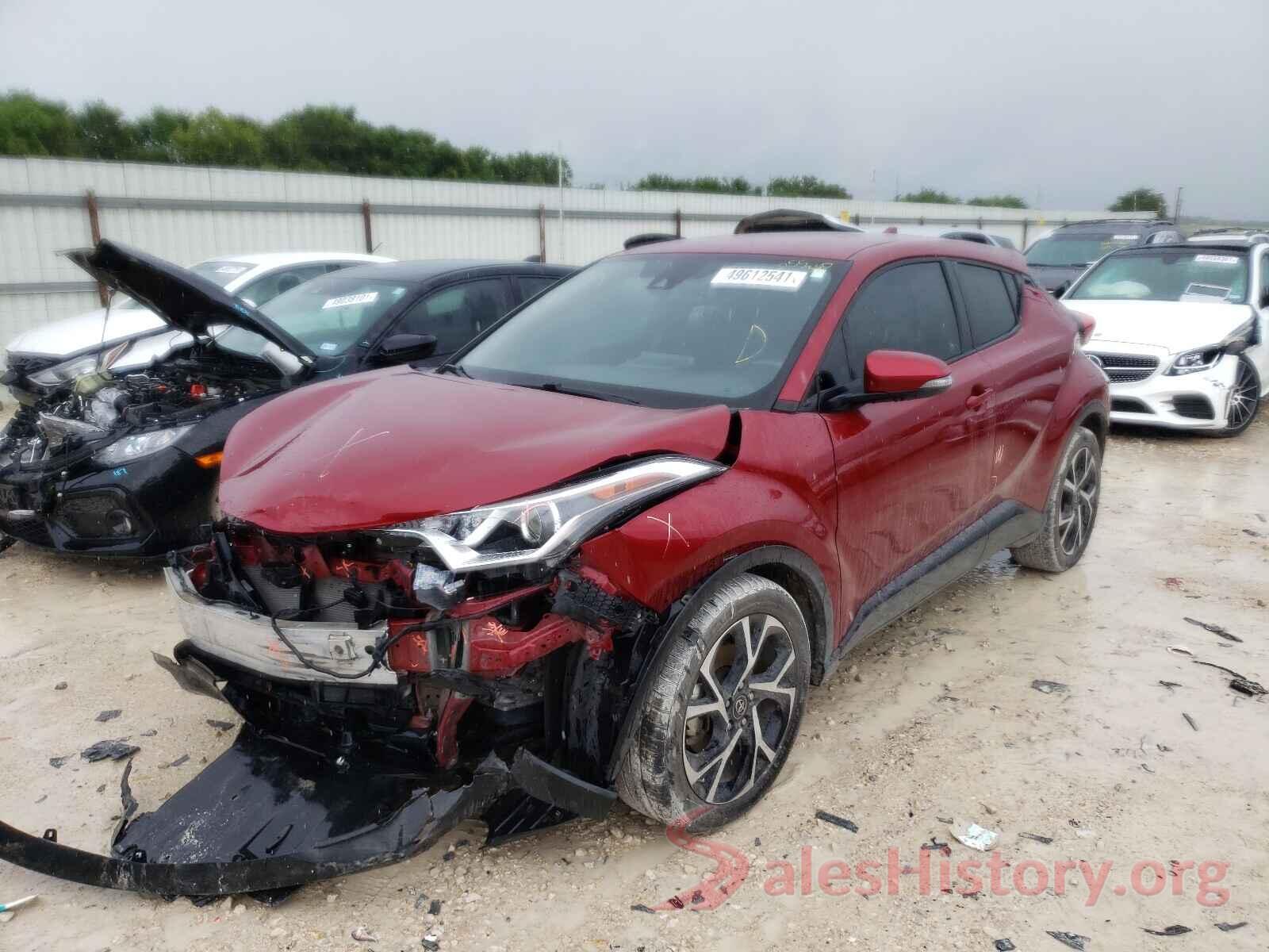 NMTKHMBX8JR055330 2018 TOYOTA C-HR