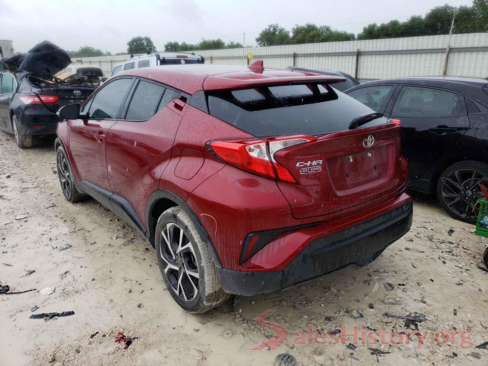 NMTKHMBX8JR055330 2018 TOYOTA C-HR