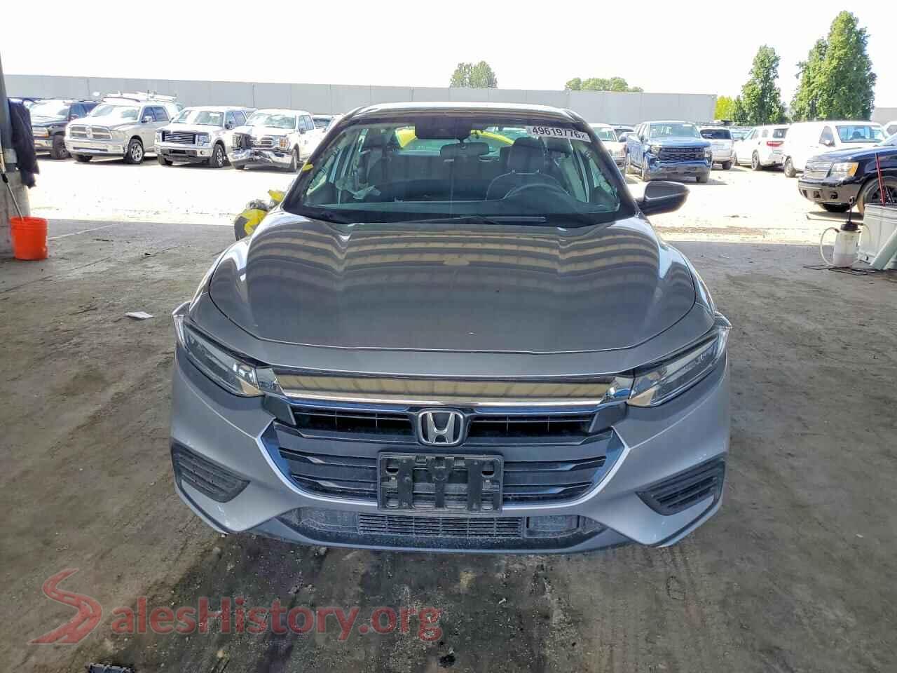 2022 HONDA INSIGHT VIN 19XZE4F53NE016131, rear view