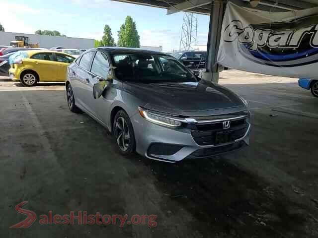 2022 HONDA INSIGHT VIN 19XZE4F53NE016131, trunk area