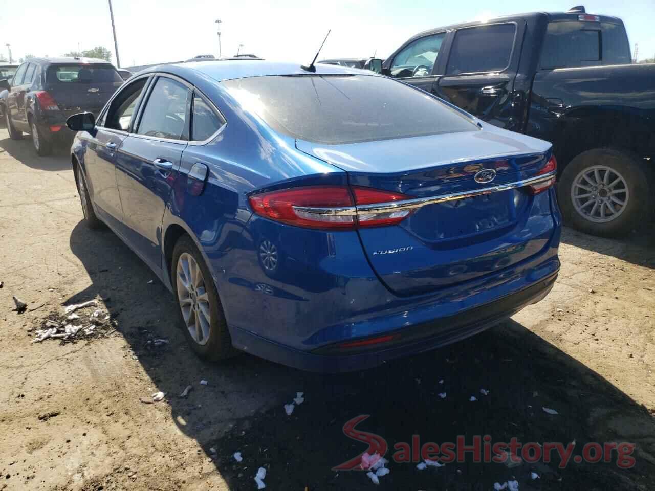 3FA6P0H76HR236807 2017 FORD FUSION