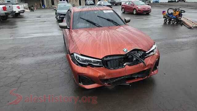 2021 BMW M3 VIN 3MW5U9J00M8B51684, trunk area